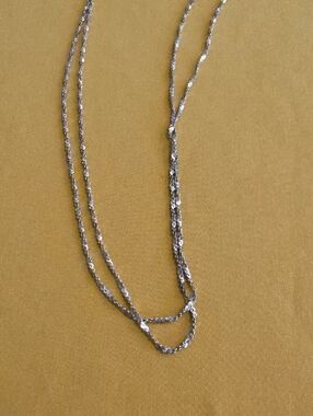 925 Italy Sterling Silver Rope Chain Necklace
